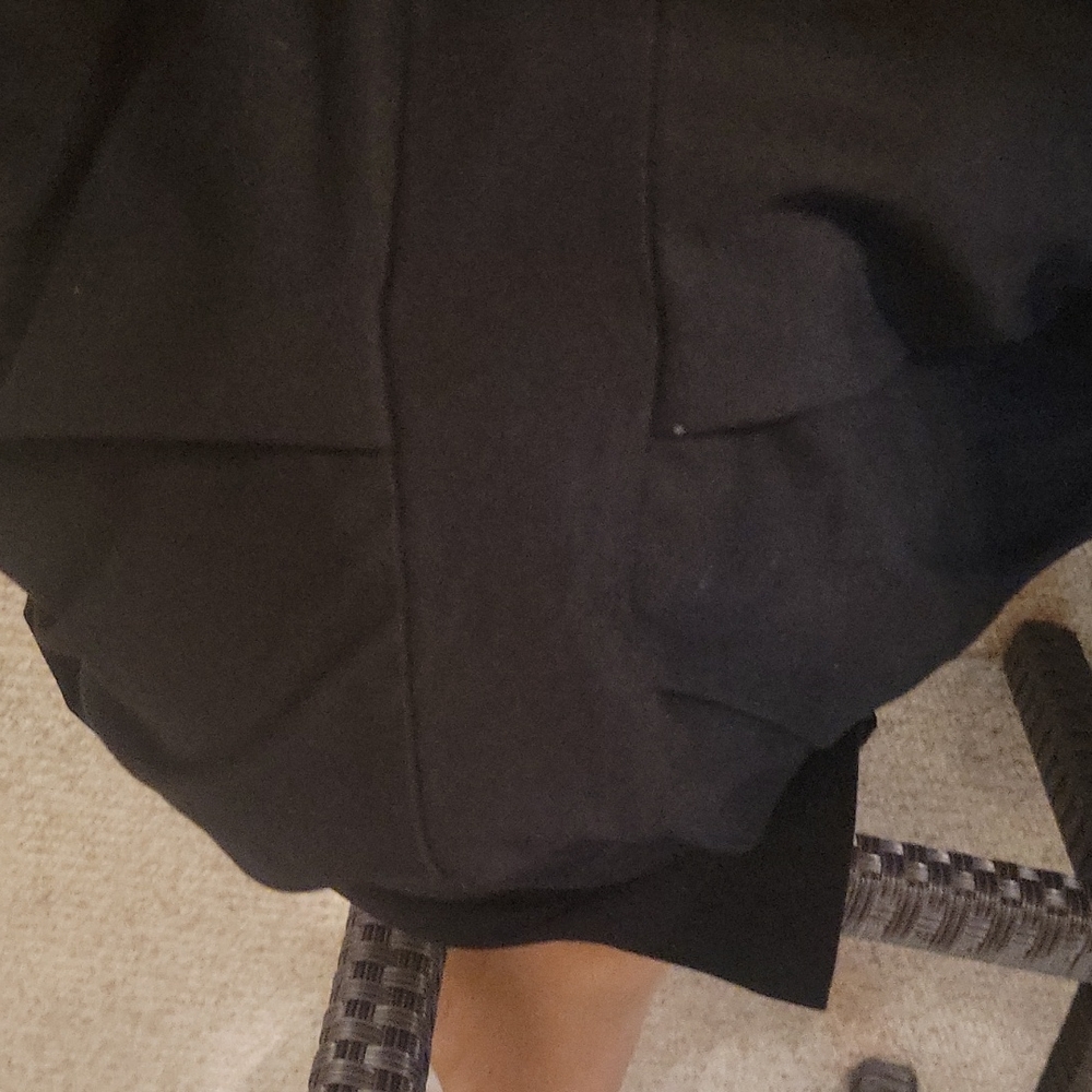 New Women's PrettyGarden Black Dress with pockets that ties in back. Size Medium - Picture 7 of 14